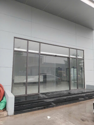 MD TECH VINA THI CÔNG LẮP ĐẶT CỬA KÍNH TỰ ĐỘNG TẠI KCN THUẬN THÀNH 1 – BẮC NINH